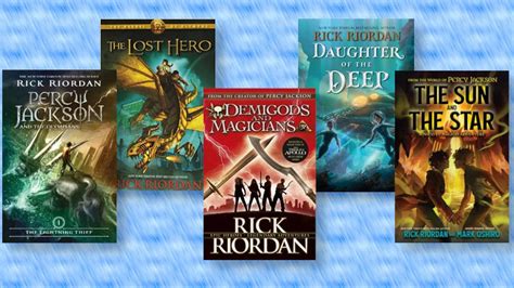 how to read rick riordan books in order: discovering the magic of the ley lines