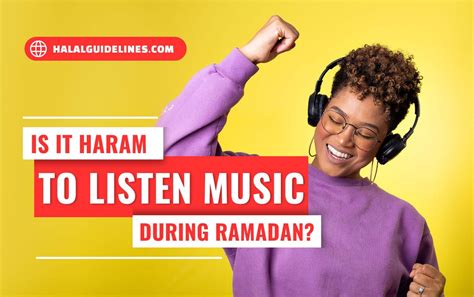 is music haram during ramadan what about the use of electronic beats?