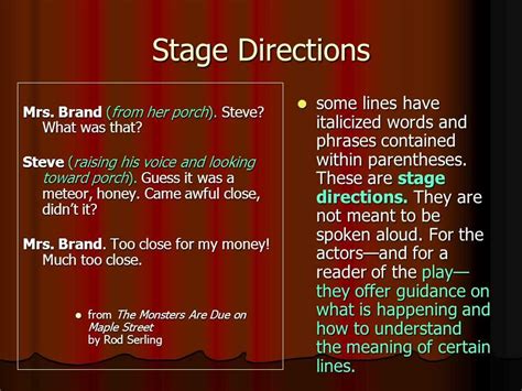 What Is Stage Directions in a Play: An Insightful Exploration